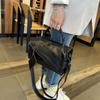 Bolsa 2026 Nuevo Modelo Bolso Boston Bolso de Mano para Mujer Moda Europea y Americana Cuero Suave Patchwork Bolso de Hombro Bolso Cruzado Simple