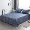 Sábana 100% amigable con la piel para uso individual o doble, adecuada para dormitorios estudiantiles, funda de almohada para todas las estaciones