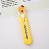 Cuchillo de Arte Personalizado Creativo Lindo Cuchillo de Dibujos Animados Desmontable Cuchillo Express Suministros Culturales para el Aprendizaje Cuchillo para Papel Tapiz Hecho a Mano Venta al por Mayor