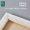 Marco de óleo de tamaño grande lino cáñamo acrílico marco interior para óleo marco para óleo con montaje de lienzo