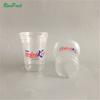 Vaso desechable para inyección vaso para té de leche calibre 90 vaso de plástico pp esmerilado de alta permeabilidad bebida degradable logotipo imprimible