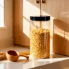 Cápsulas de Pimienta Calibre 75 Empaque Sellado a Prueba de Humedad Latas Galletas para Bebé Frutos Secos de Año Nuevo Latas de Plástico Grado Alimenticio para Mascotas