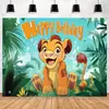 Directo de fábrica El Rey León Simba Mufasana Nuevo Arreglo de Fiesta Cumpleaños Cálido Foto Infantil