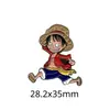 Em Estoque Desenho Animado Japonês Anime Metal Pin Adesivo de Celular Personagem Mais Vendido Chapéu de Palha Aventureiro do Oceano Presente Personalização