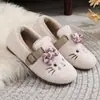 Zapatos de Algodón Estilo Nuevo de Invierno Personalizados Estilo Antiguo de Pekín Suela Suave Antideslizante Transfronterizos Casuales Perezosos para Conducir Fondo Plano Zapatos para Madre y Mujer