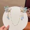 Cadena para la Frente, Accesorio de Cabello Retro, Pasador, Adorno de Cabello Hanfu, Borla, Pasador de Estilo Antiguo, Falda Mamian, Accesorios de Disfraces Antiguos, Tocado