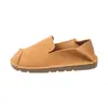 2026 Nuevos Mocasines Perezosos de Suela Plana de Dos Usos Transfronterizos para Mujer Otoño Comercio Exterior Talla Grande Mocasines Casuales Retro En Stock