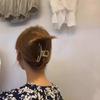 Grampo de cabelo de metal recortado para verão, grampo de cabelo feminino para banho, grampo de cabelo simples para trás da cabeça, grampo superior versátil