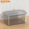 Caja de Almacenamiento Transparente Gran Capacidad Hogar Armario Ropa Caja de Plástico Baúl de Juguetes Arreglo de Almacenamiento Cesta de Almacenamiento