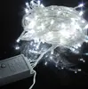 Luces LED de Navidad de colores 9.5 metros con cola insertada Cadena de luces para árbol de Navidad Iluminación festiva Venta al por mayor