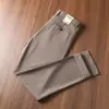 Pantalones de Commuter Ligeros, Delgados, Sin Hierro, de Verano de Alta Gama para Hombre, Elásticos Antiarrugas, Slim Rectos, Casuales de Negocios