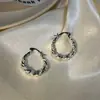Elegante Argola Francesa de Alta Qualidade Brilho Diamante Clipe de Orelha Luxo Leve Design de Nicho Estilo Cool Novo Único Acessórios de Brinco