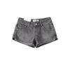 Shorts de Mezclilla Sexy de Cintura Baja para Chica Americana Caliente 2025 Verano Nuevo Versátil Adelgazante Casual Pantalones Cortos para Mujer