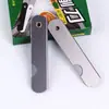 Atacado de Fábrica Apontador de Lápis Caixa de Metal Cortador de Caixa Cortador de Papel Dobrável Faca de Artesanato Faca Pequena Expressa Ferro