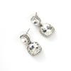 Aretes de Gota de Agua con Pedrería de Industria Pesada Europea y Americana Transfronteriza para Mujer, Moda, Temperamento, Exagerados, Lujo Ligero, de Alta Gama, Personalizados