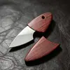 Cuchillo de pescado de madera, Cuchillo pequeño de cerdo gordo, Mini cuchillo de fruta, Navaja de bolsillo, Navaja de bolsillo conveniente para acampar al aire libre y viajar al por mayor