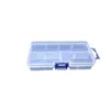 Pequeño 8 Engrosado (Caja vacía) Caja Rectangular Transparente de Plástico Banda Elástica Cuentas Piedras Preciosas Ferretería Herramientas Joyería Caja Vacía