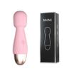 Vibrador Lele Minnie cabeça e cauda choque duplo prazer duplo mini masturbação produtos sexuais adultos atacado