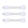 Cerradura de seguridad para niños, cerradura protectora para cajón, cerradura antipellizcos para bebés, cerradura multifuncional antiapertura para puerta de gabinete de refrigerador para bebés