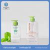 Pet plástico puro orvalho spray quadrado frasco plano shampoo 250ml loção de limpeza gel de banho essência frasco quadrado