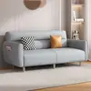 Sofá cama apartamento pequeño dormitorio alquiler sala de estar sofá perezoso apartamento tela tela estilo celebridad de internet sofá plegable