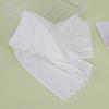 Pantalones de seguridad de seda de hielo de verano para mujer, leggings con área triangular de protección con compartimentos, pantalones antiluz transpirables sin costuras dobles