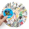 50 Jedi Sobrevivência Cartoon Game Stickers Bagagem Scooter Geladeira Car Laptop Stickers