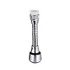 Grifo de Cocina de Acero Inoxidable Cabezal de Ducha Ahorrador de Agua Boquilla de Pulverización Giratoria Extensible Antisalpicaduras Aireador