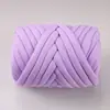 Hilo de Terciopelo Islandés Transfronterizo Núcleo Ohhio Hilo de Algodón Retorcido DIY Hilo para Manta Tejida a Mano Lavable a Máquina Hilo de Tejido Extra Grueso