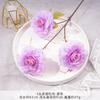 Flores Artificiais com 3 Cabeças e Múltiplas Camadas, Peônias para Casamento e Decoração de Casa, Arranjo para Quarto de Casamento, Adereços de Fotografia, Flores Artificiais de Rosa Atacado