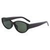 Novo TR90 Retro Polarizado Óculos de Sol Feminino Moda Internet Popular Simples Street Shot Grande Moldura Mostrada Rosto Pequeno Óculos de Sol