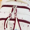 Mochila casual de cuadros estilo japonés para estudiantes de secundaria y preparatoria, versátil y linda, adecuada para la escuela y los viajes