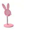 Suporte Preguiçoso de Celular Coelho para Meninas Mesa Desenho Animado Fofo Suporte Doméstico Ajustável Levanta para Relaxar as Mãos