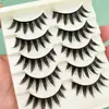 Cílios Postiços Estilo Quadrinhos, Tira Grossa de Uma Peça, Comprimento Total, Maquiagem para Palco Cosplay, Visual Grande de Diabo, Natural, Fácil para Iniciantes, Haste Rígida, Estilo Barbie