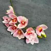 10 cabeças Huilan flor artificial atacado única multi-cabeça sentir Magnólia Casa decoração de casamento adereços de filmagem flor artificial