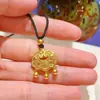 Collar Ruyi de Cerradura de Paz Estilo Chino de Venta Caliente al por Mayor para Mujeres, Alto Valor Estético, Diseño de Nicho, Collar Tejido a Mano