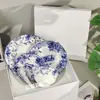 Venta al por mayor transfronteriza Vajilla de Porcelana Ósea Dijia Serie Ruyi Tigre Plato para Comida Occidental de Hotel Plato para Bistec Plato para Taza Plato para Bol Cuchara Vajilla