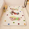 Alfombrilla de Piso con Ventosa Simple de Dibujos Animados para Baño, Alfombrilla Gruesa Súper Antideslizante para Baño, Felpudo Antideslizante de Gama Alta