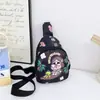 Nova Bolsa Infantil Menina Desenho Animado Fofo Porta-Moedas Bebê Bolsa de Ombro Transversal Lazer ao Ar Livre Bolsa de Peito para Bebê
