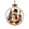 2026 Venta Caliente Transfronteriza Adorno Creativo de Bola de Navidad Decoración Navideña para el Hogar Regalo Manualidad Bola de Navidad