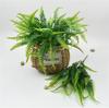 Variedad de planta artificial eucalipto de 7 ramas pasto persa flor artificial de plástico planta verde bonsái planta artificial accesorios para pared