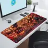 Juego Cyberpunk Tecnología Futurista Alfombrilla de Ratón Súper Grande Tecnología de Gaming E-Sports Alfombrilla de Oficina Extra Grande Borde Antideslizante con Bloqueo