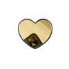 Soporte Plegable Adhesivo con Cojín de Aire para Teléfono Móvil Ins Creativo Corazón de Maquillaje Espejo de Escritorio Tableta Adecuado para Soporte Perezoso