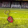Chaveiro de Emblema de Clube de Futebol Emblema de Time Pingente Memorial para Fãs Periféricos Chaveiro da Equipe Barcelona Brasil