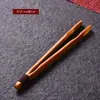 Cuerda Atada a Mano, Pinza para Té de Bambú Natural, Antiescaldado, Antideslizante, Pinza para Taza de Té, Pinzas con Borla China, Accesorios para Juego de Té Kung Fu
