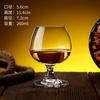 Conjunto de taças de vinho estrangeiras de vidro taça de uísque xo taça barefoot taça de vinho tinto taça de conhaque taça seca de cristal
