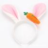 Karry Wang com headband de cenoura animal louco Cidade Judy orelhas de coelho grampo de cabelo bonito headband super fofo doce