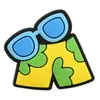 Los dijes decorativos para zapatos Bogg bag, los más vendidos de Amazon, son adecuados para bolsas de playa de verano de dibujos animados y bolsas con agujeros, disponibles para venta al por mayor.