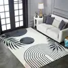 Alfombra de sala de estar estilo nórdico de cachemira sintética, engrosada y antideslizante, adecuada para dormitorio, mesita de noche, uso doméstico, sofá, mesa de centro, alfombra de área grande