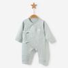 Macacões de Bebê, Outono e Inverno Recém-Nascido Bottoming Pijama de Monge de Algodão Puro, Roupas de Inverno Masculinas e Femininas, Macacões, Roupas de Bebê